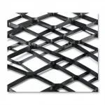 Hot Rolled (Black) Steel Expanded Metal Mesh  Bahri Thickness 2.8 mm Width 2.44  meter Length 4 M | Bait Al Tatawor Company