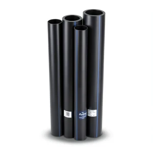 مواسير HDPE نيبروبلاست PE 80 ضغط 8 بار قطر خارجي 200 مم سمك 11.9 مم لون اسود | نيبروبلاست