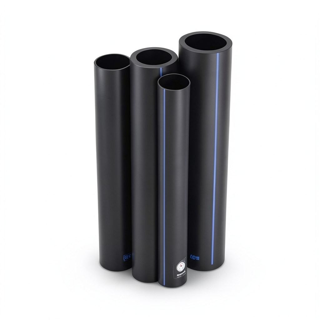 Neproplast HDPE Pipes PE 80 Pressure 8 Bar Outside Diameter 225 mm Thickness 13.4 mm Black | NEPROPLAST