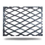 Hot Rolled Steel Expanded Metal Mesh 1.2 mm Thickness 2.44 m Width 1 m Length