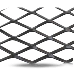 Hot Rolled Black Steel Expanded Metal Mesh Thickness 2.3 mm Width 2.44 m Length 1 m