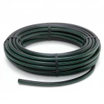 لفة أنابيب HDPE ضغط  4 بار [PE 80] قطر خارجي 75 مم  SDR 41  لون اسود مع خط اخضر | مصنع المنى