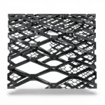 Hot Rolled (Black) Steel Expanded Metal Mesh  Bahri Thickness 2.7 mm Width 2.44  meter Length 2 M | Bait Al Tatawor Company