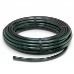 لفة أنابيب HDPE ضغط  4 بار [PE 80] قطر خارجي 160 مم  SDR 41  لون اسود مع خط اخضر | مصنع المنى