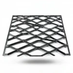 Hot Rolled (Black) Steel Expanded Metal Mesh  Bahri Thickness 3 mm Width 2.44  meter Length 2 meter | Bait Al Tatawor Company