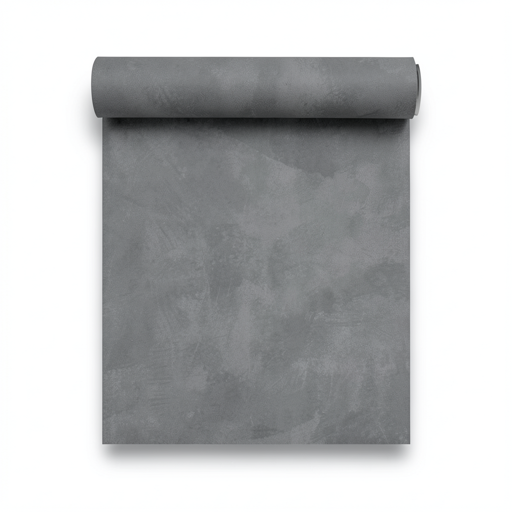 Italian Wallpaper 10m x 0.73m Dark Gray Color, Model 44819