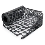 Hot Rolled Black Steel Expanded Metal Mesh 6 mm Thickness 1.22m Width 7m Length