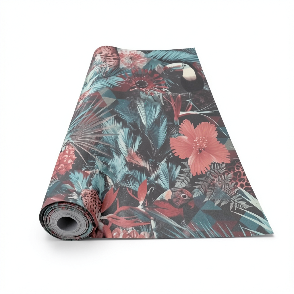 German Wallpaper Multi-colored 10m x 0.53m, Model 10083-13