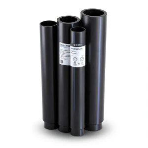 HDPE Pipes PE 80 Pressure 8 Bar Outside Diameter 400 mm Thickness 23.7 mm Black | NEPROPLAST