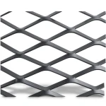 Hot Rolled Steel Expanded Metal Mesh 2 mm Thickness 1 m Length 2.44 m Width
