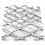 Hot Rolled Steel Expanded Metal Mesh 1.2 mm Thickness 2.44 m Width 1 m Length
