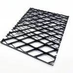 Hot Rolled (Black) Steel Expanded Metal Mesh  Bahri Thickness 1.8 mm Width 2.44  meter Length 3 meter | Bait Al Tatawor Company