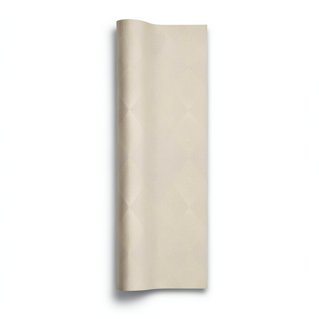 German Wall Decoration Wallpaper 10m x 0.53m Dark Beige