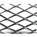 Hot Rolled Black Steel Expanded Metal Mesh Thickness 1.2 mm Width 2.44 m Length 3 m