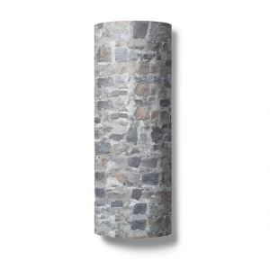 German Wallpaper 10m x 0.53m Gray Color, Model 10092-10
