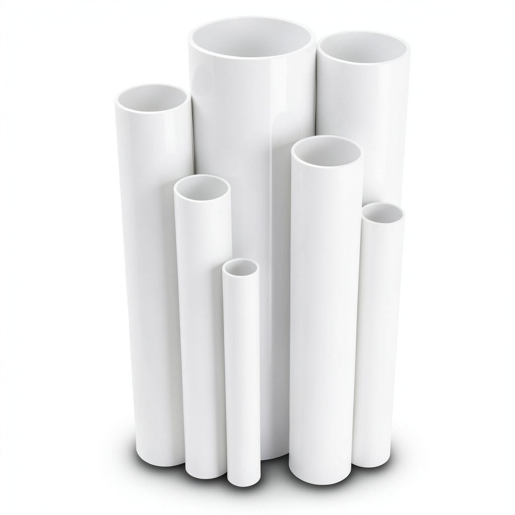 UPVC Pipes Size 50 mm Thickness 2 mm White Colour