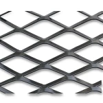 Hot Rolled (Black) Steel Expanded Metal Mesh Thickness 1.5 mm Width 2.44 meter Length 3 meter