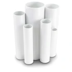 مواسير UPVC مقاس ¼ 1 إنش سمك 1.8 مم لون أبيض