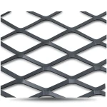 Hot Rolled Steel Expanded Metal Mesh 2 mm Thickness 1 m Length 2.44 m Width