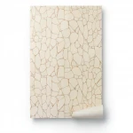 German patterned wallpaper, size 10 m x 0.53 m, light beige color, model 10032-37 