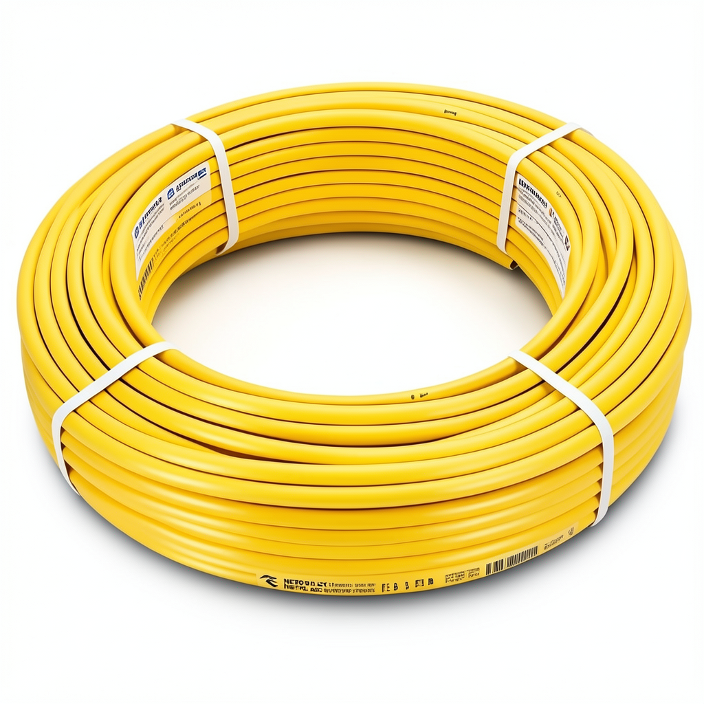 HDPE Pipes PE 80 Pressure 12.5 Bar Diameter 32 mm Thickness 2.9 mm Yellow | NEPROPLAST