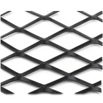 Hot Rolled Black Steel Expanded Metal Mesh Thickness 2.3 mm Width 2.44 m Length 1 m