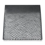 Hot Rolled Steel Expanded Metal Mesh 2 mm Thickness 2.44 m Width 2 m Length