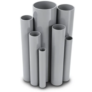 UPVC Pipes 15 Bar Pressure 42.4 mm Diameter 3.2 mm Thickness Gray