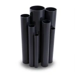 مواسير UPVC ضغط اسمي 15 بار قطر خارجي 42.4 مم سمك 3.2 مم لون اسود