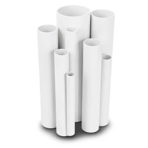 مواسير UPVC مقاس 2 إنش سمك 2.4 مم لون أبيض