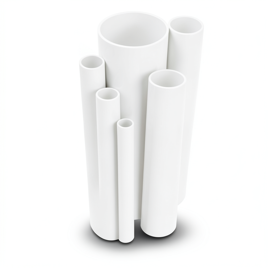 UPVC Pipes 1¼ Inch Thickness 3.56 mm White Color