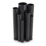 مواسير UPVC ضغط 36 بار قطر خارجي 26.6 مم سمك 3.9 مم لون اسود