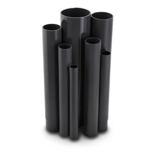 مواسير UPVC ضغط 36 بار قطر خارجي 26.6 مم سمك 3.9 مم لون اسود