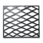 Hot Rolled (Black) Steel Expanded Metal Mesh  Bahri Thickness 2.3 mm Width 2.44  meter Length 6 meter | Bait Al Tatawor Company