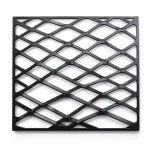 Hot Rolled Black Steel Expanded Metal Mesh Thickness 1.2 mm Width 2.44 m Length 3 m