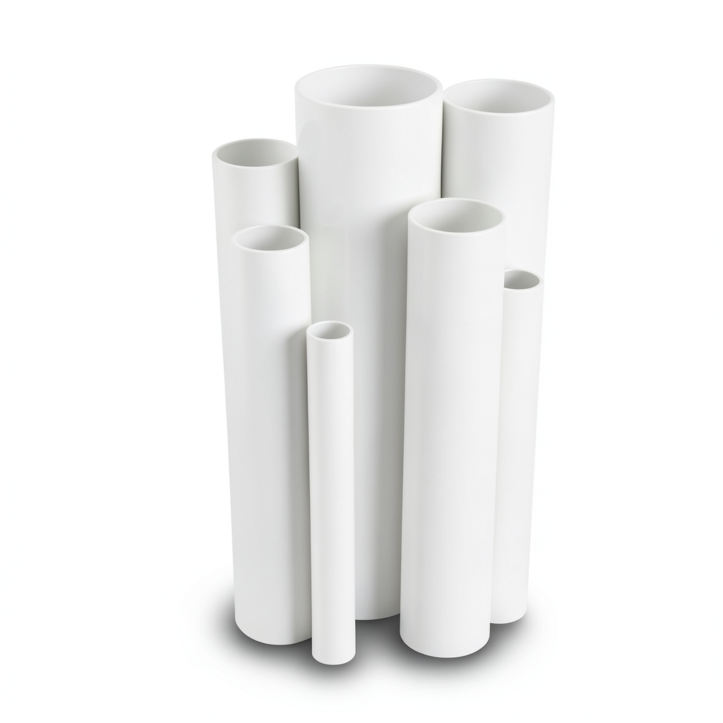 مواسير UPVC مقاس 3 إنش سمك 5.49 مم لون أبيض