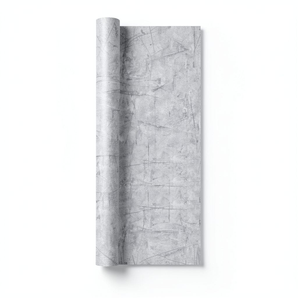 Patterned Wall Decoration 10m x 0.53m Gray Color, Model 1031510