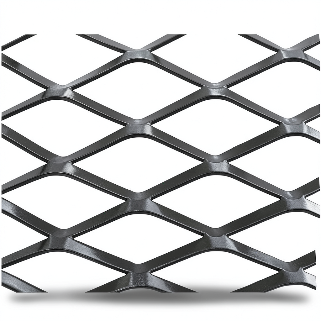 Hot Rolled Steel Expanded Metal Mesh Thickness 1.4 mm Width 2.44 m Length 3 m