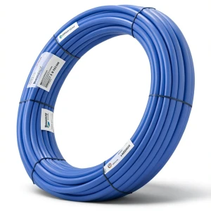 أنابيب HDPE نيبروبلاست PE 80 ضغط 8 بار قطر خارجي 90 مم سمك 5.4 مم لون ازرق | نيبروبلاست