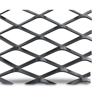 Hot Rolled (Black) Steel Expanded Metal Mesh Thickness 1.5 mm Width 2.44 meter Length 3 meter