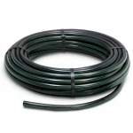 لفة أنابيب بلاستيك HDPE ضغط  4 بار [PE 80] قطر خارجي 63 مم  SDR 41  لون اسود مع خط اخضر | مصنع المنى