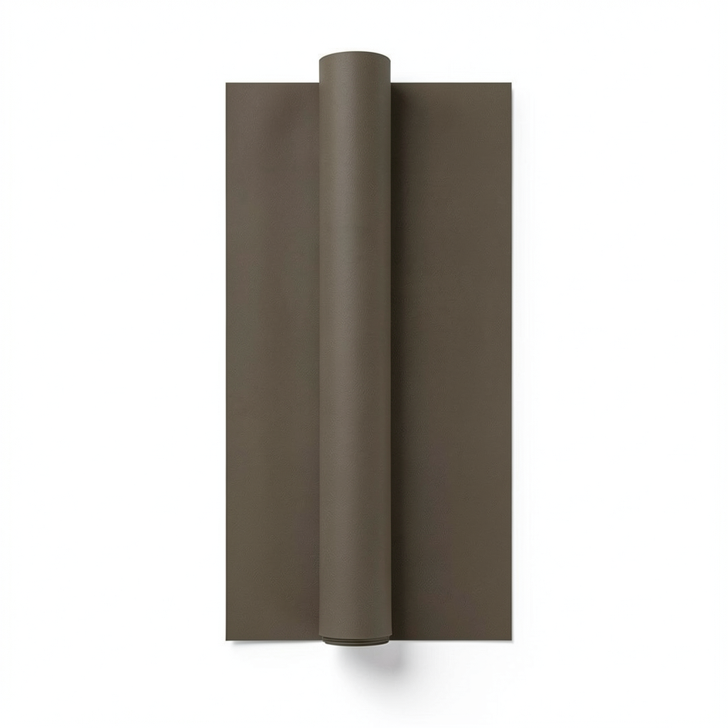 German Plain Wallpaper 10m x 0.53m Dark Beige, Model 514025