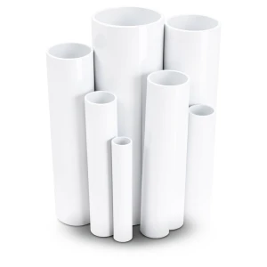مواسير UPVC مقاس 6 إنش سمك 7.11 مم لون أبيض
