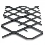 Hot Rolled (Black) Steel Expanded Metal Mesh  Bahri Thickness 2 mm Width 2.44  M Length 5 M | Bait Al Tatawor Company