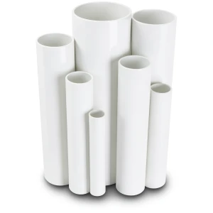 مواسير UPVC مقاس 8 إنش سمك 8.18 مم لون أبيض