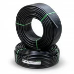 أنابيب HDPE نيبروبلاست PE 80 ضغط 4 بار قطر خارجي 75 مم سمك 2.3  مم لون اسود