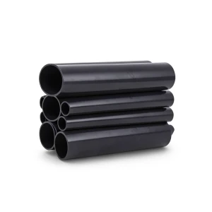 مواسير UPVC ضغط اسمي 20 بار قطر خارجي 42.1 مم سمك 3.6 مم لون اسود
