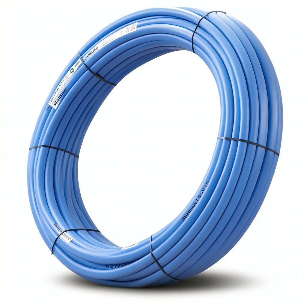 أنابيب HDPE PE 80 ضغط 12.5 بار قطر 32 مم سمك 2.9 مم أزرق | نيبروبلاست