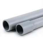مواسير UPVC لانظمة الرى الوطنى ضغط 2 بار  قطر خارجي 160 مم سمك 1.80 مم لون رمادي