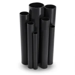 مواسير UPVC ضغط اسمي 20 بار قطر خارجي 42.4 مم سمك 4.2 مم لون اسود